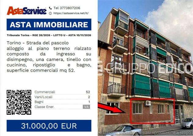 appartamento in vendita a Torino in zona Barca