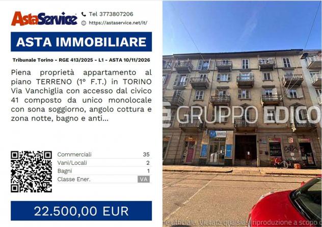 appartamento in vendita a Torino in zona Vanchiglia