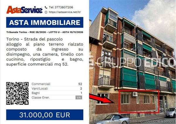 appartamento in vendita a Torino in zona Barca