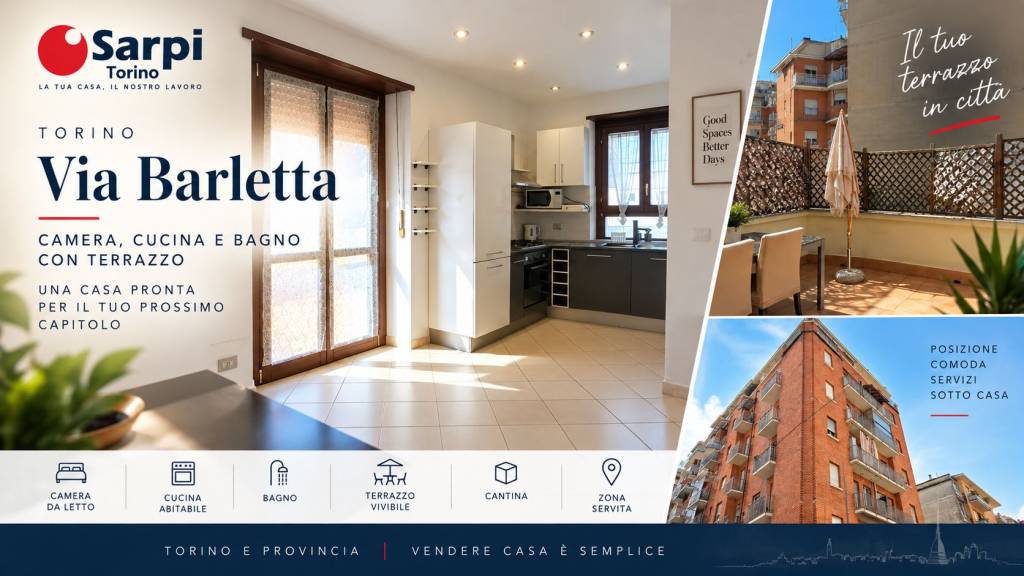 appartamento in vendita a Torino in zona Santa Rita