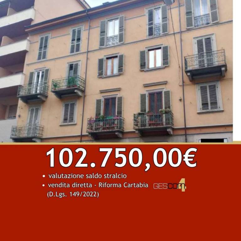 appartamento in vendita a Torino in zona Cenisia