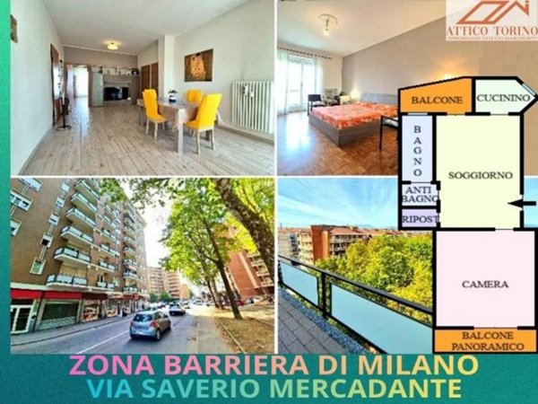 appartamento in vendita a Torino in zona Barriera di Milano