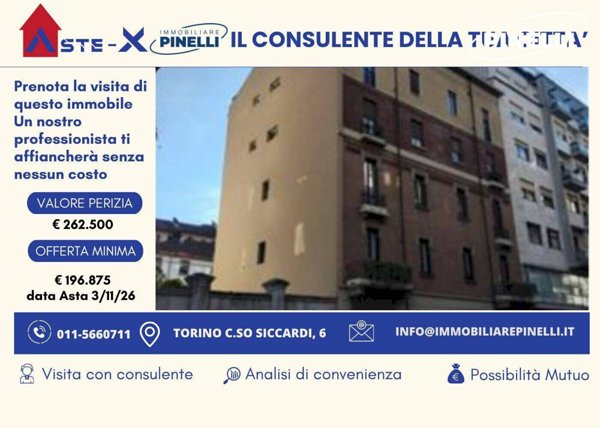 appartamento in vendita a Torino in zona Crocetta