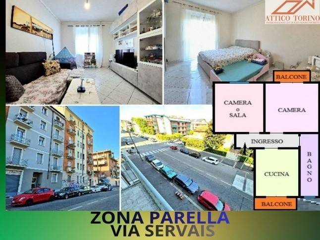 appartamento in vendita a Torino in zona Parella