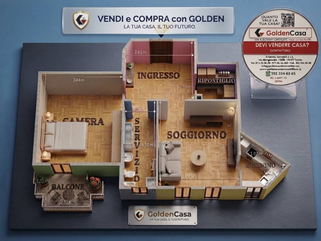 appartamento in vendita a Torino in zona Pozzo Strada