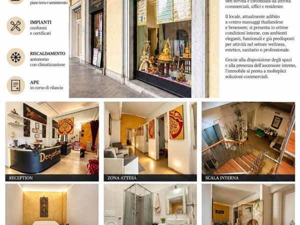 locale commerciale in vendita a Torino in zona Crocetta