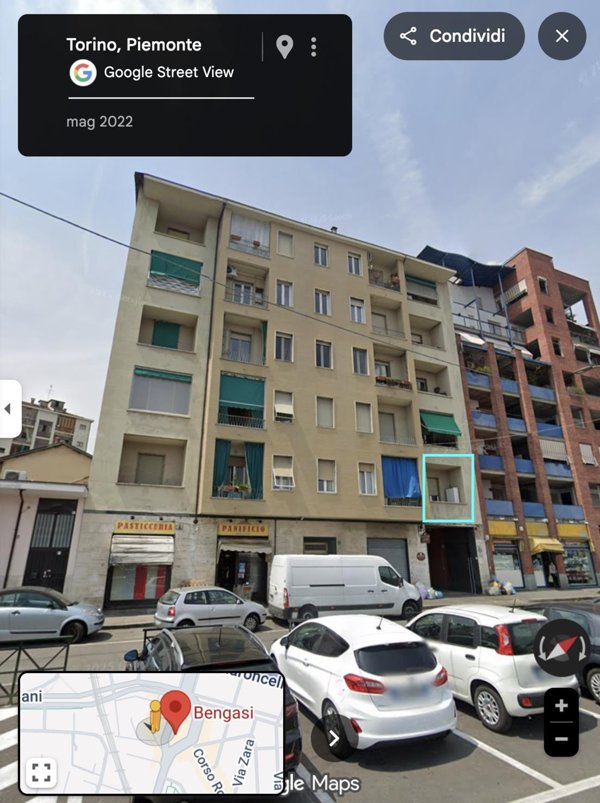 appartamento in vendita a Torino in zona Millefonti