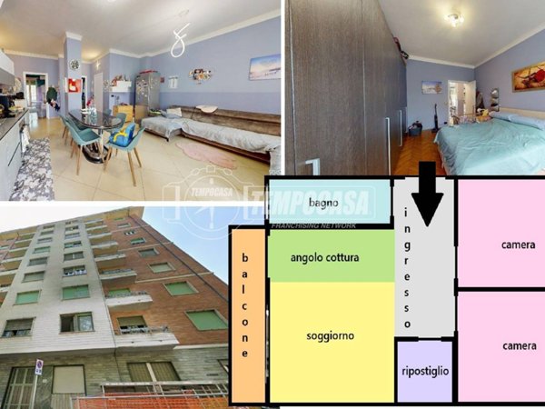 appartamento in vendita a Torino in zona Aurora