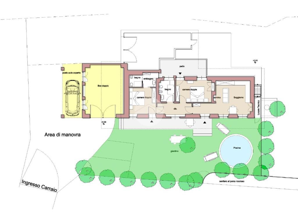 appartamento in vendita a Trana