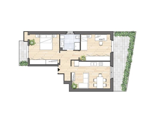 appartamento in vendita a Trofarello