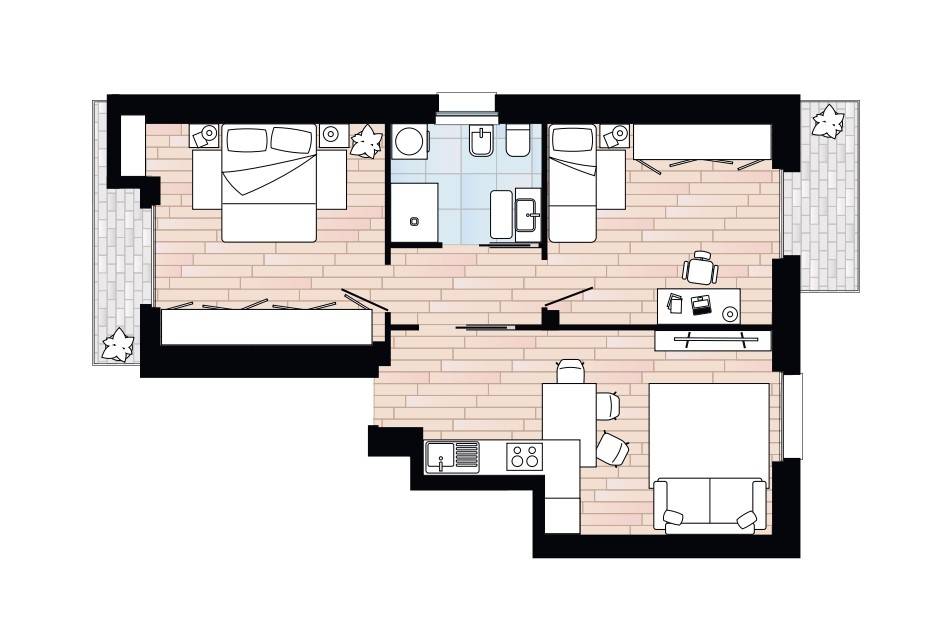 appartamento in vendita a Trofarello