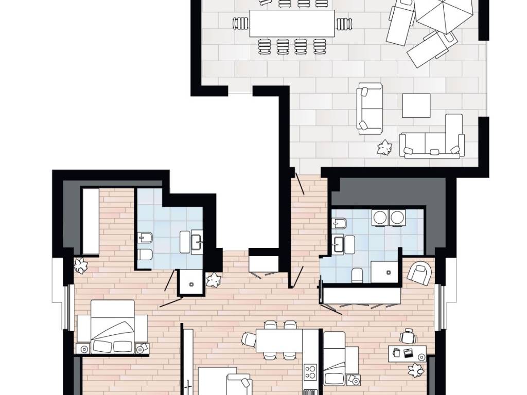 appartamento in vendita a Trofarello