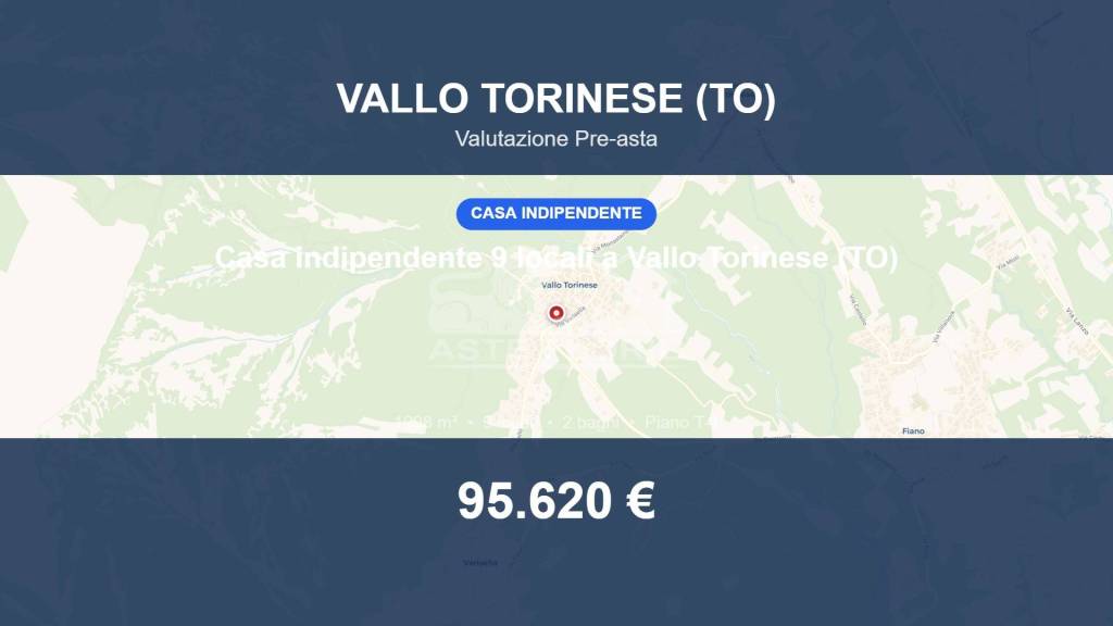 casa indipendente in vendita a Vallo Torinese in zona Spagna