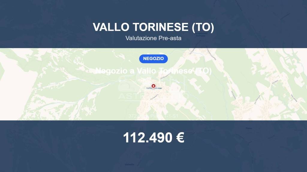 negozio in vendita a Vallo Torinese in zona Spagna