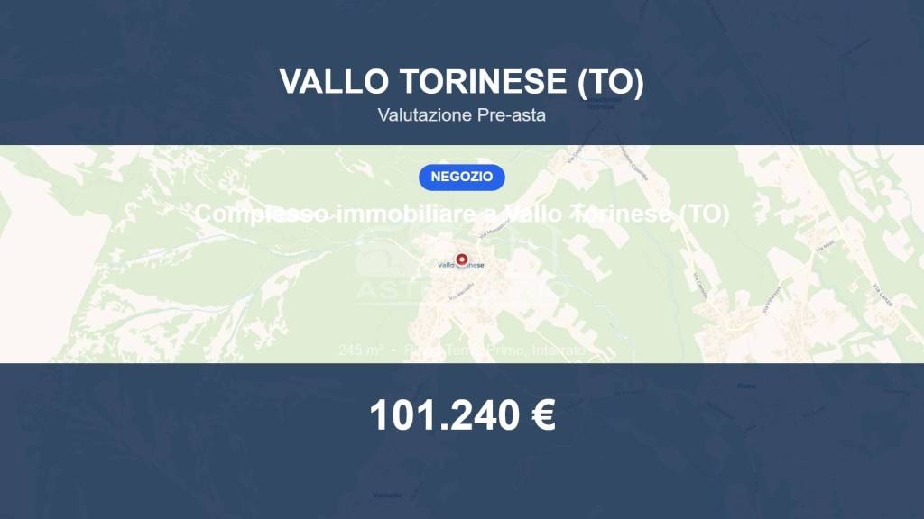 negozio in vendita a Vallo Torinese in zona Spagna