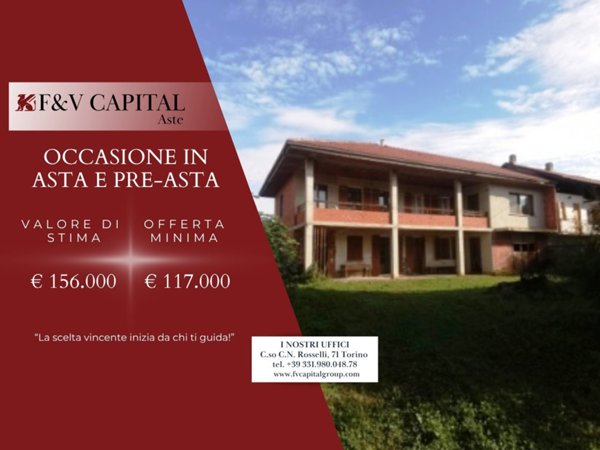 appartamento in vendita a Vauda Canavese