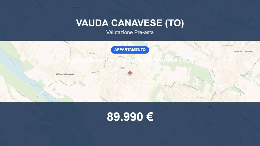 appartamento in vendita a Vauda Canavese