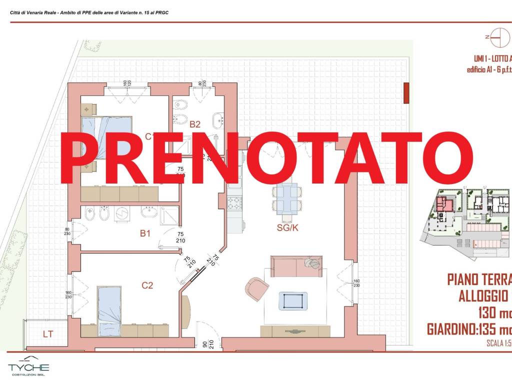 appartamento in vendita a Venaria Reale