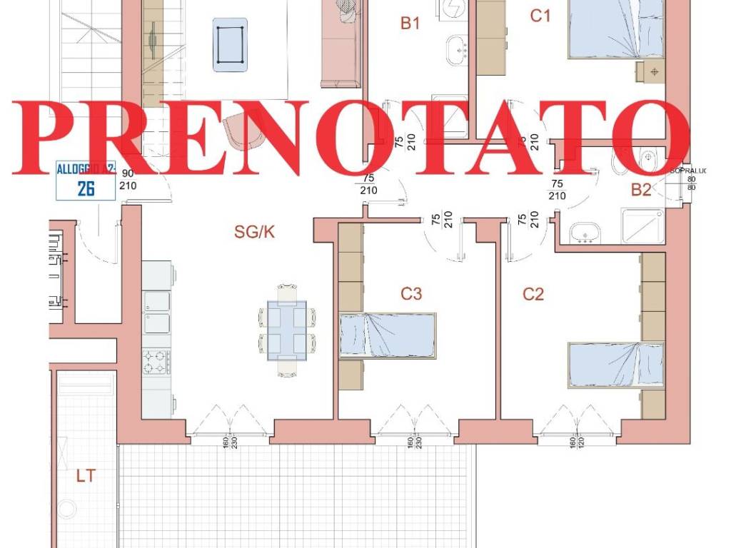 appartamento in vendita a Venaria Reale