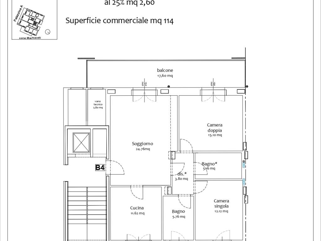 appartamento in vendita a Venaria Reale