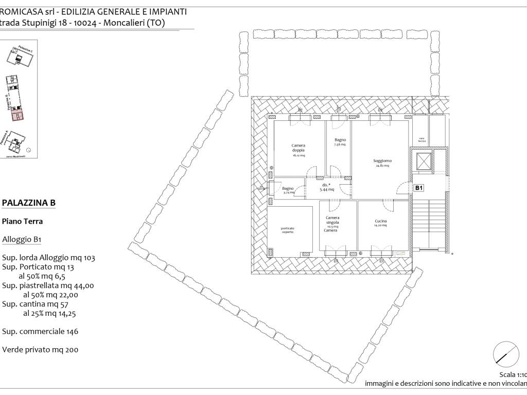 appartamento in vendita a Venaria Reale