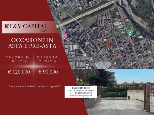 locale di sgombero in vendita a Venaria Reale