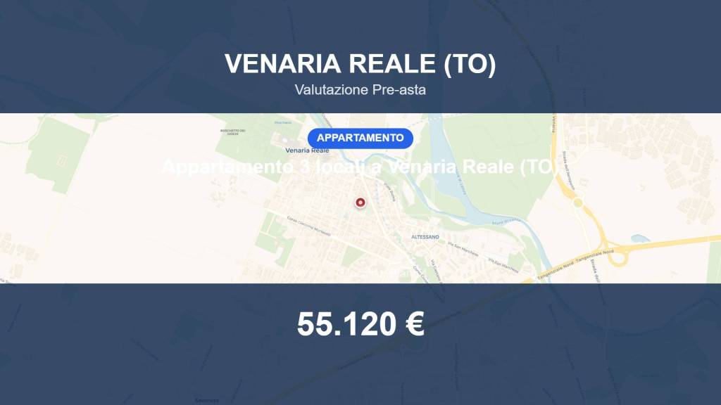 appartamento in vendita a Venaria Reale