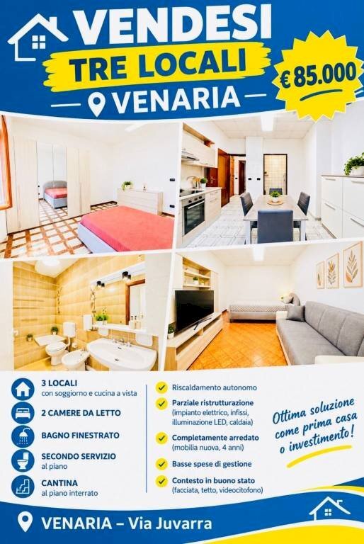 appartamento in vendita a Venaria Reale