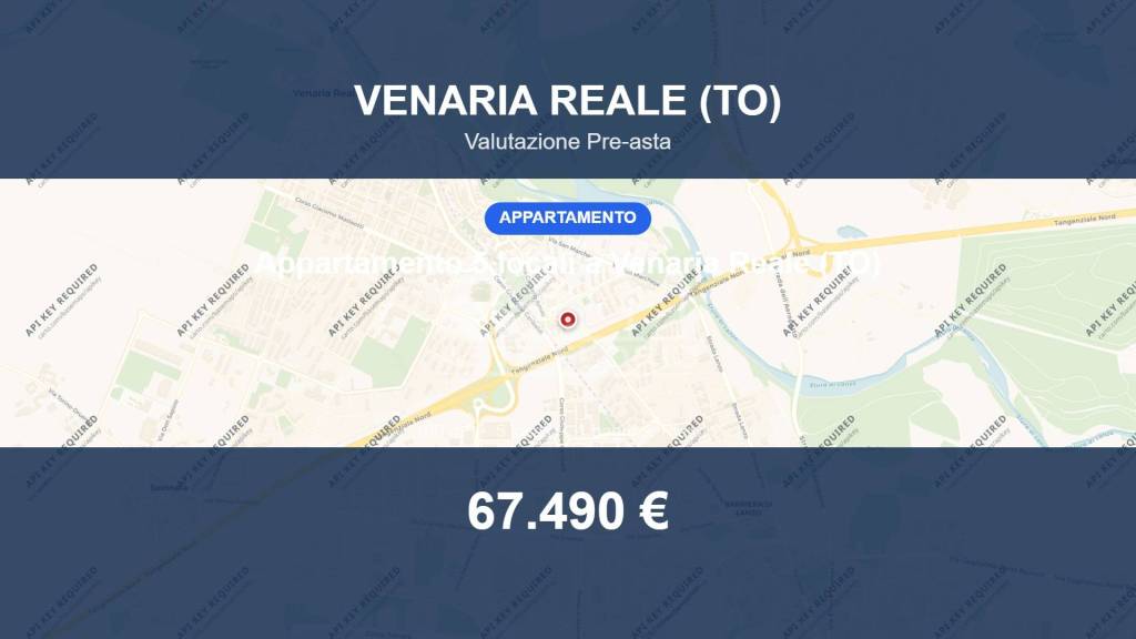 appartamento in vendita a Venaria Reale