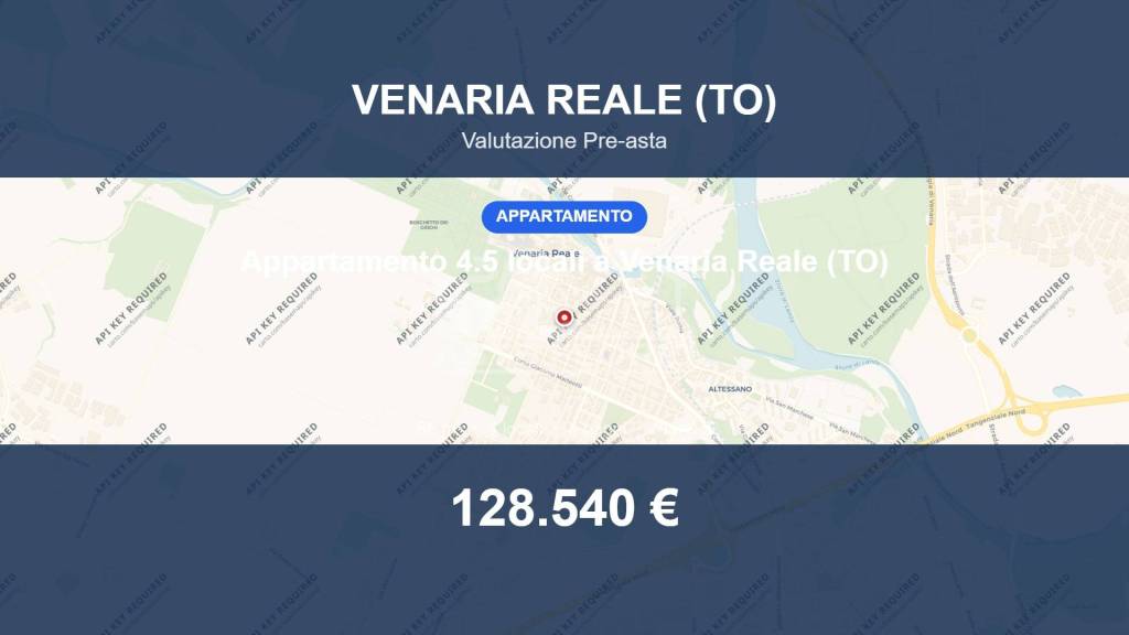 appartamento in vendita a Venaria Reale