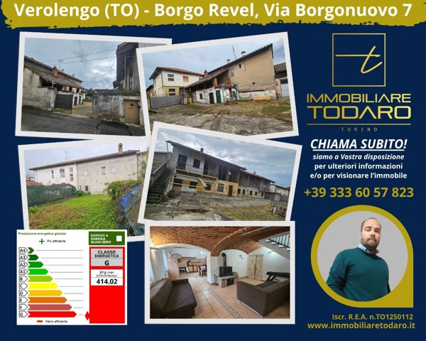 casa indipendente in vendita a Verolengo in zona Borgo Revel