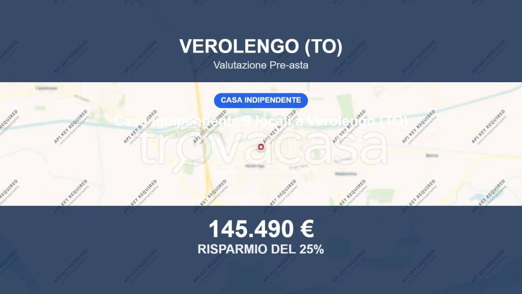 casa indipendente in vendita a Verolengo