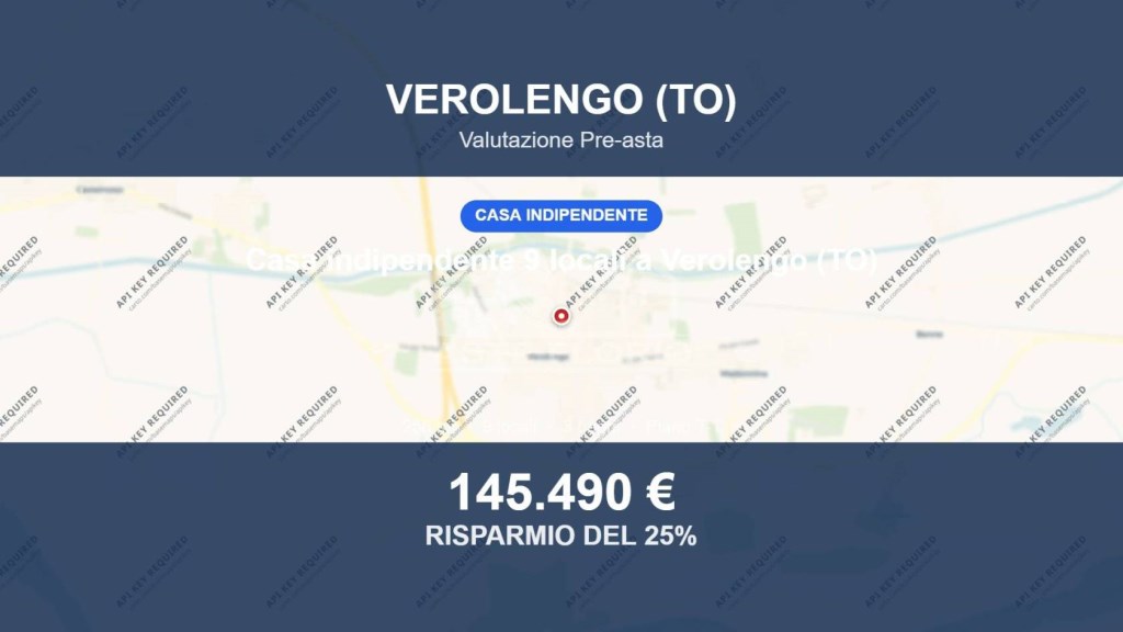 casa indipendente in vendita a Verolengo