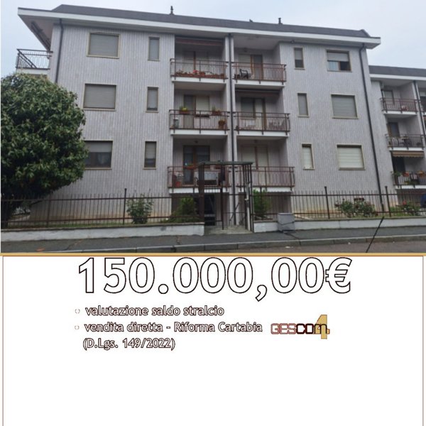appartamento in vendita a Villastellone