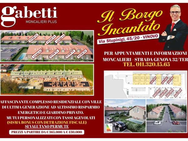 casa indipendente in vendita a Vinovo in zona Tetti Rosa