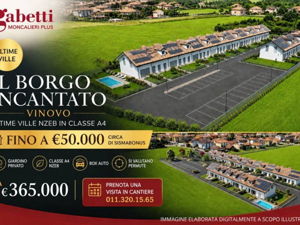 casa indipendente in vendita a Vinovo in zona Tetti Rosa