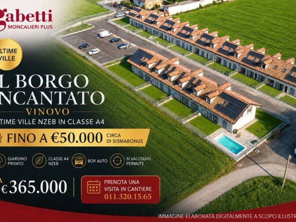 casa indipendente in vendita a Vinovo in zona Tetti Rosa