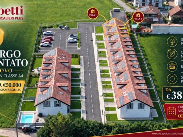 casa indipendente in vendita a Vinovo in zona Tetti Rosa