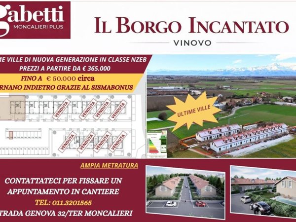 casa indipendente in vendita a Vinovo in zona Tetti Rosa