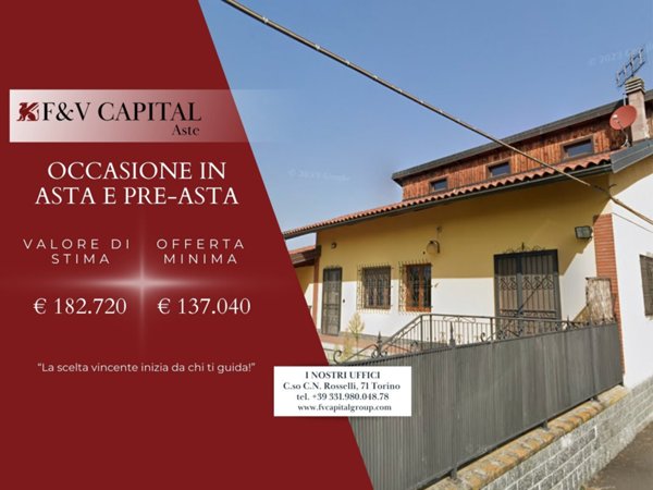 casa indipendente in vendita a Vische