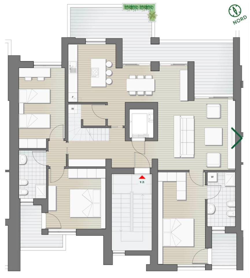 appartamento in vendita a Bolzano