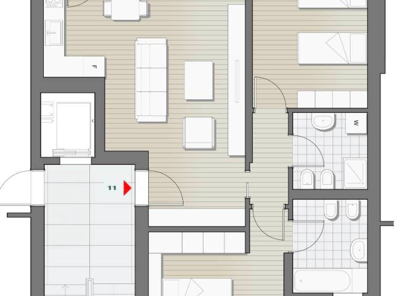 appartamento in vendita a Bolzano