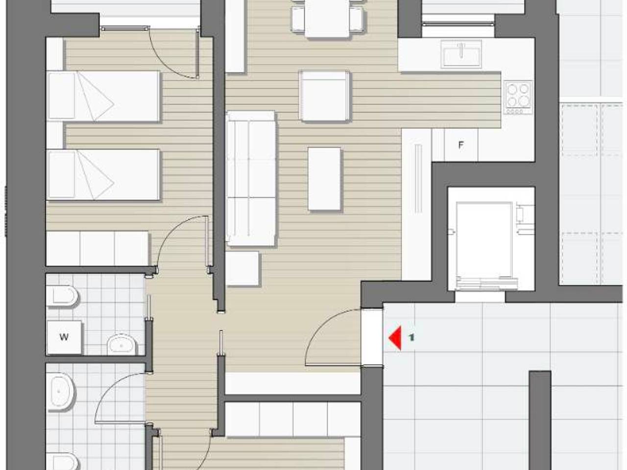 appartamento in vendita a Bolzano