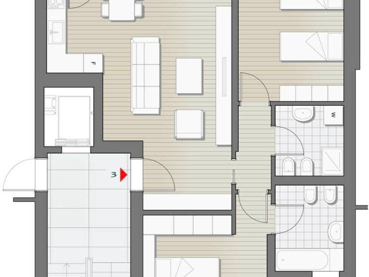 appartamento in vendita a Bolzano