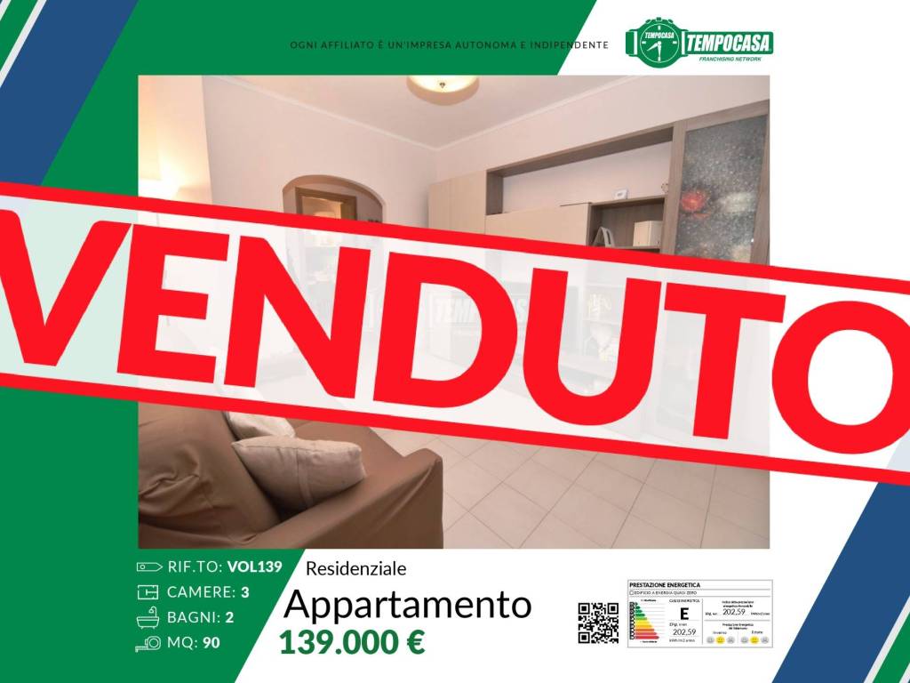 appartamento in vendita a Volpiano