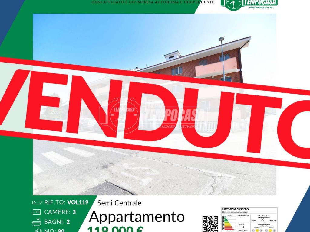 appartamento in vendita a Volpiano