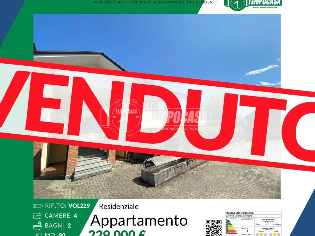 appartamento in vendita a Volpiano