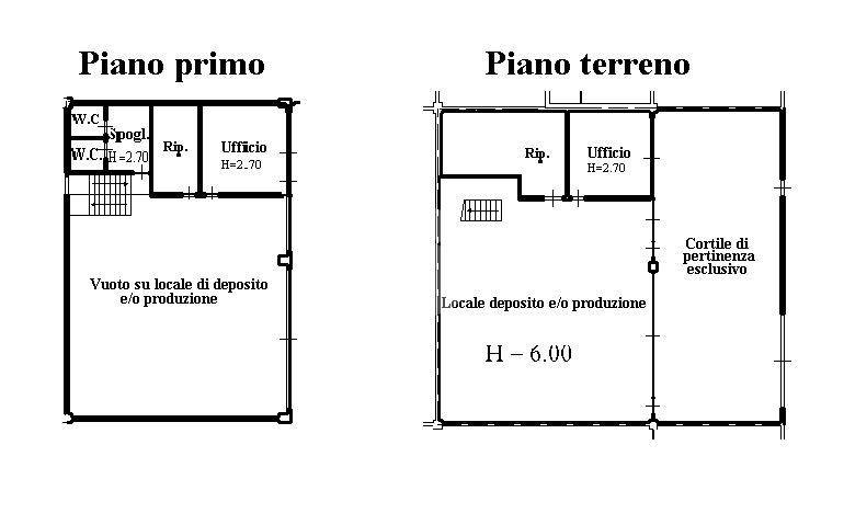 locale commerciale in vendita a Volpiano