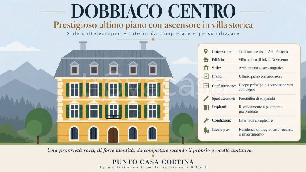 appartamento in vendita a Dobbiaco