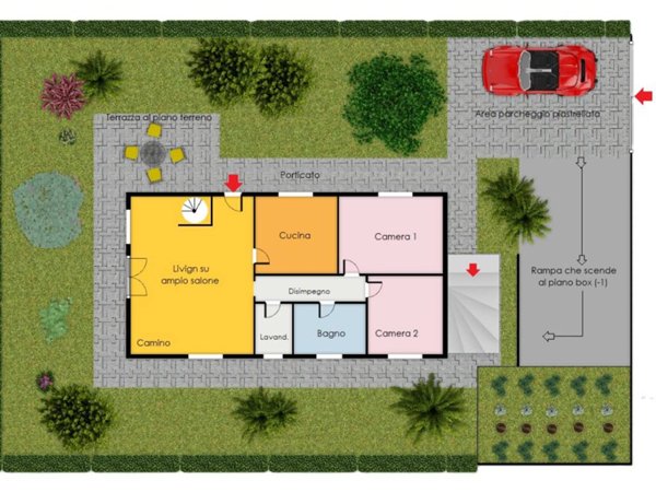 casa indipendente in vendita a Volvera in zona Gerbole-Zucche